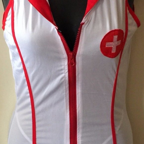 4-Piece Nurse/Medical Costume - OS - Picture 2 of 10